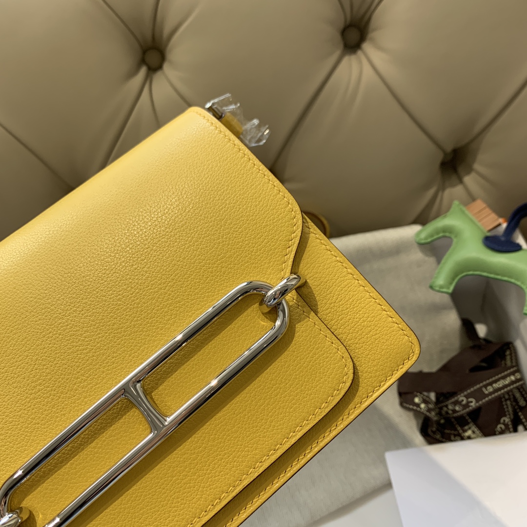 에르메스 룰리스18 옐로우 은장 에버컬러